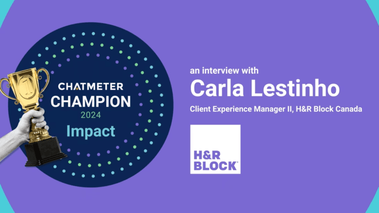 2024 Chatmeter Champions - Carla Lestinho, H&R Block Canada