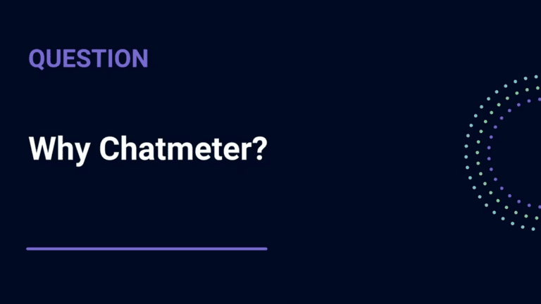 The Chatmeter Difference